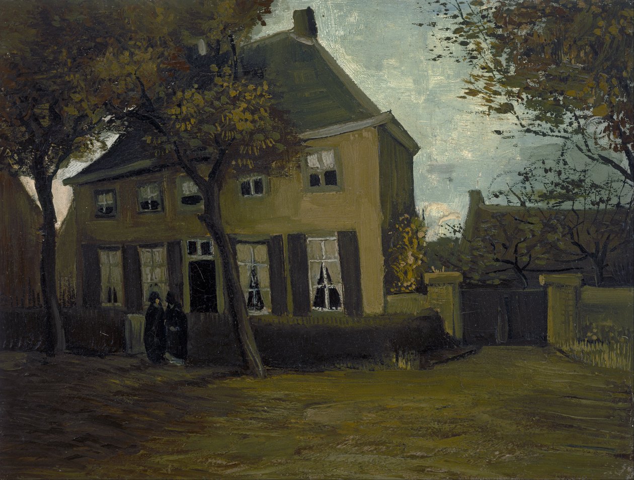 Prestegården i Nuenen av Vincent van Gogh