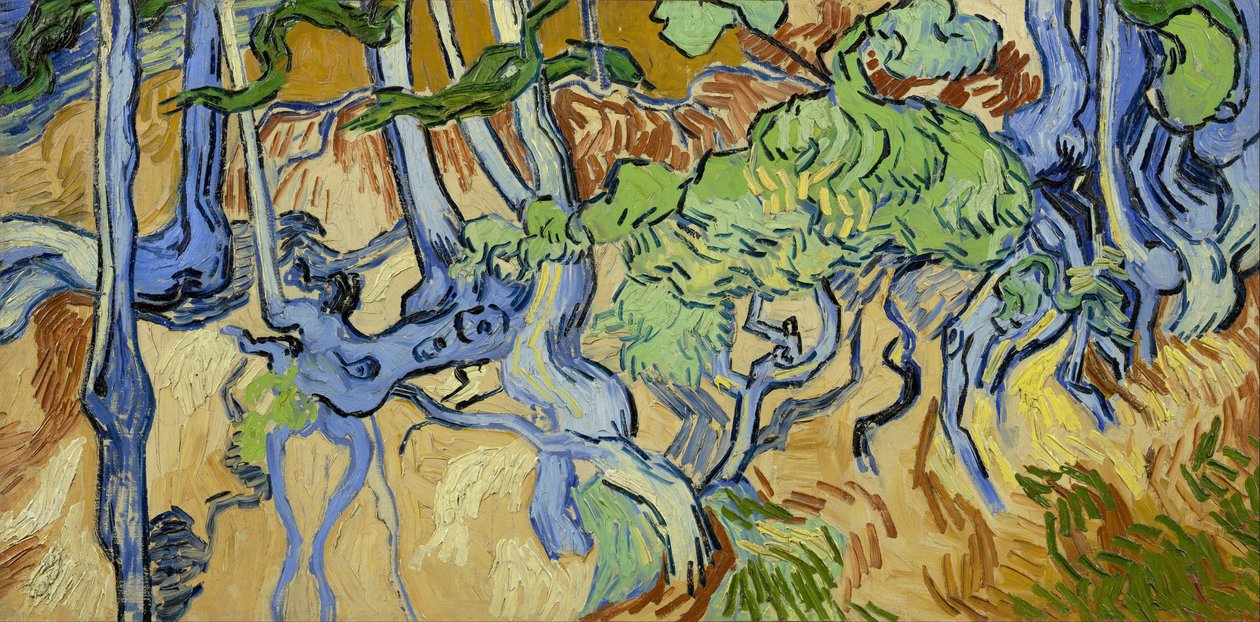 Trerøtter av Vincent van Gogh