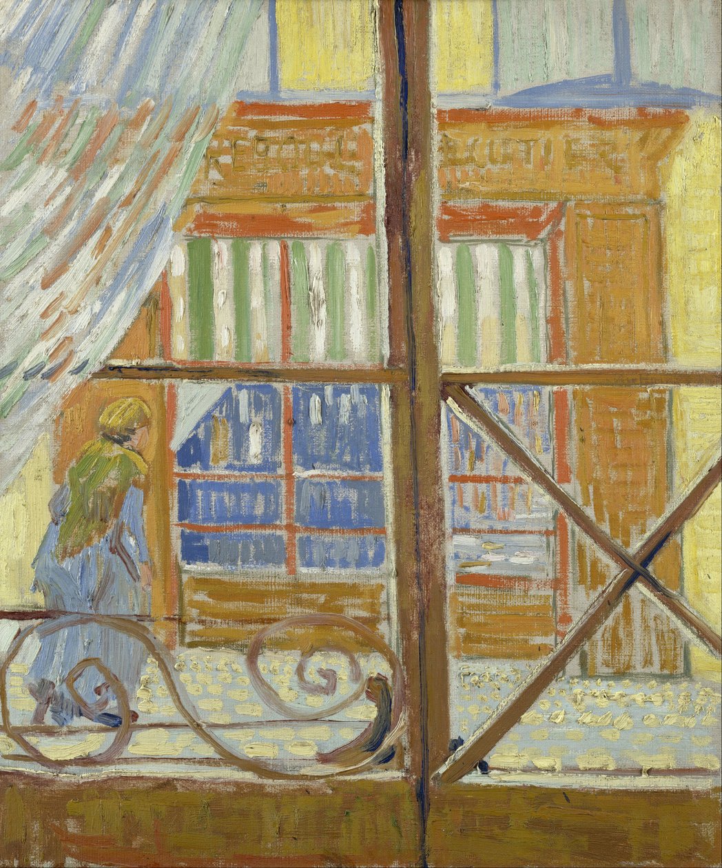 Utsikt over en slakterbutikk av Vincent van Gogh