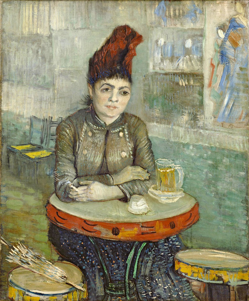 Kvinne i "Cafe Tambourin" av Vincent van Gogh