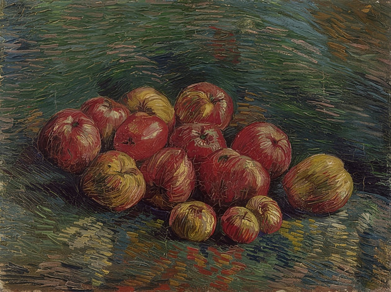 Epler. 1887 av Vincent van Gogh