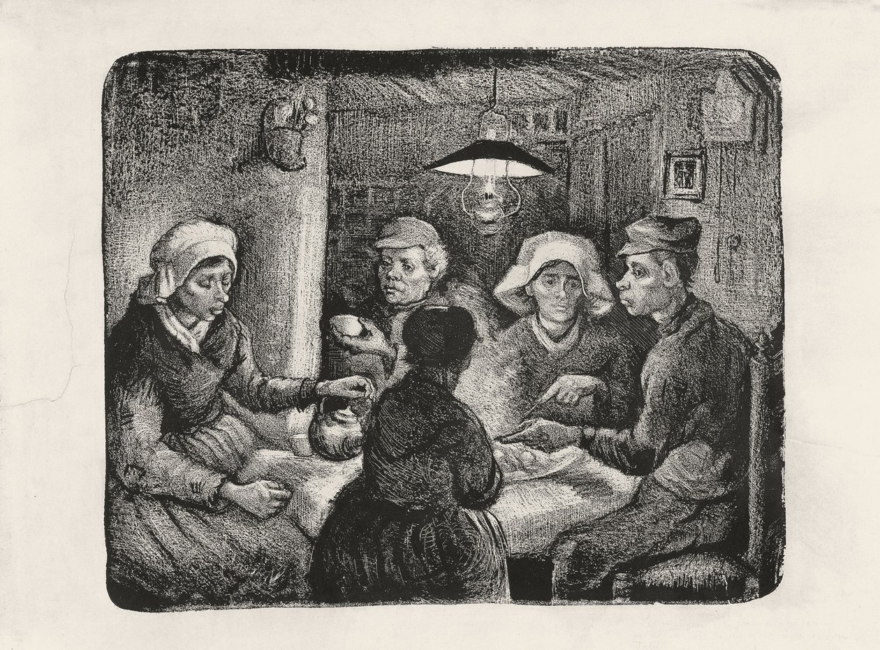 Poteteterne av Vincent van Gogh