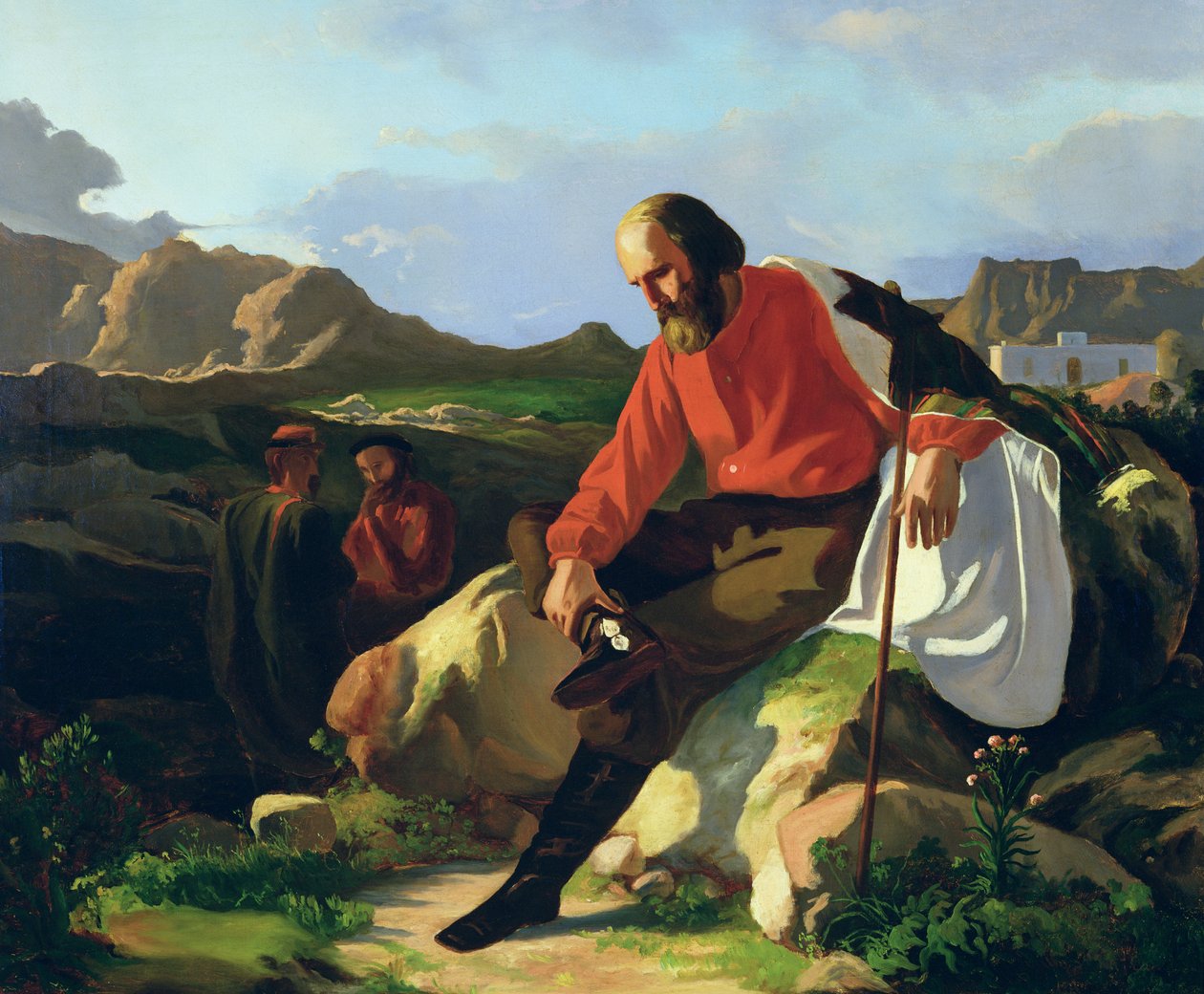 Giuseppe Garibaldi (1807-82) av Vincenzo Cabianca