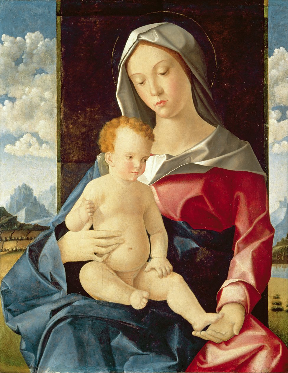 Madonna og barn, ca. 1510 av Vincenzo di Biagio Catena