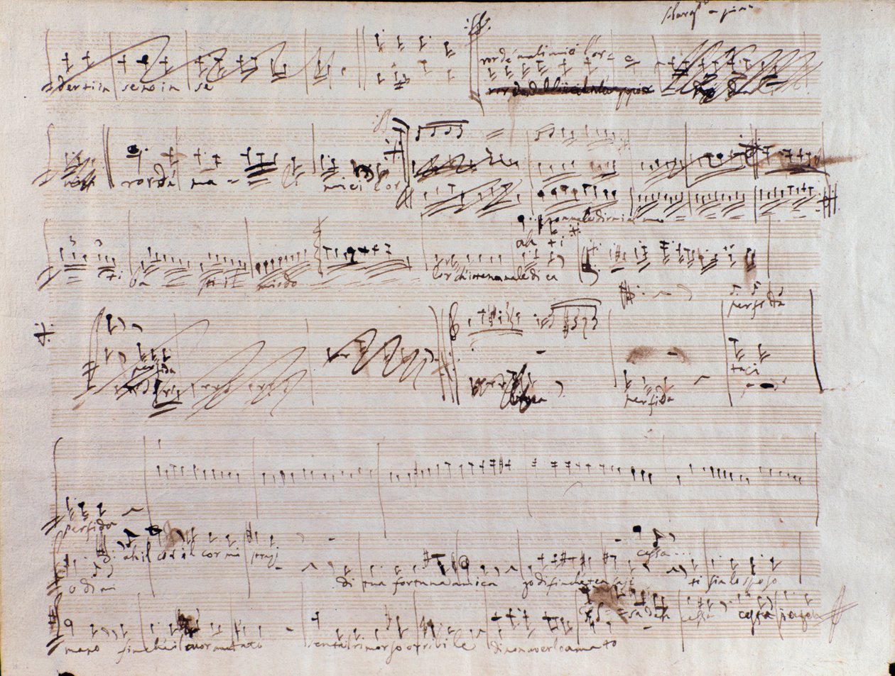 Noter for The pirate, opera av Vincenzo Bellini av Vincenzo Bellini