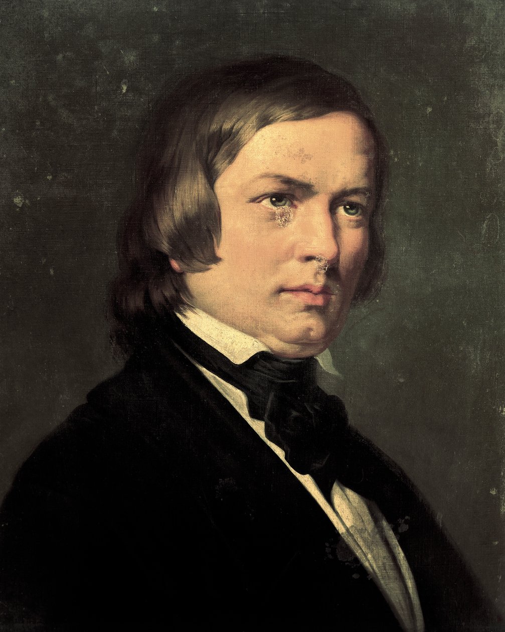 Portrett av Robert Schumann (Zwickau av Vincenzo Busciolano
