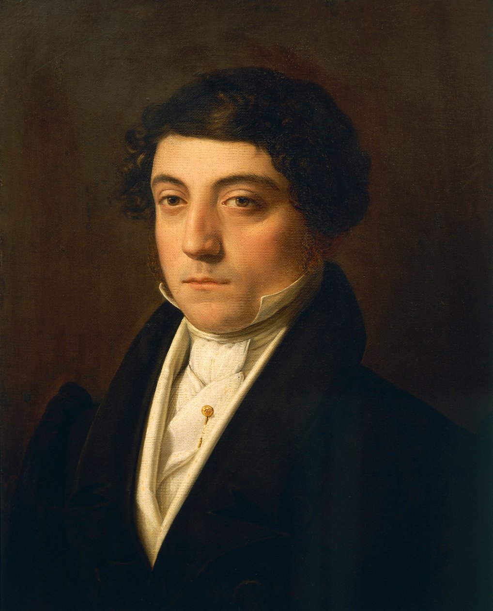 Italia, Milano, Portrett av den italienske komponisten Gioacchino Rossini (1792 - 1868), ca. 1830 av Vincenzo Camuccini