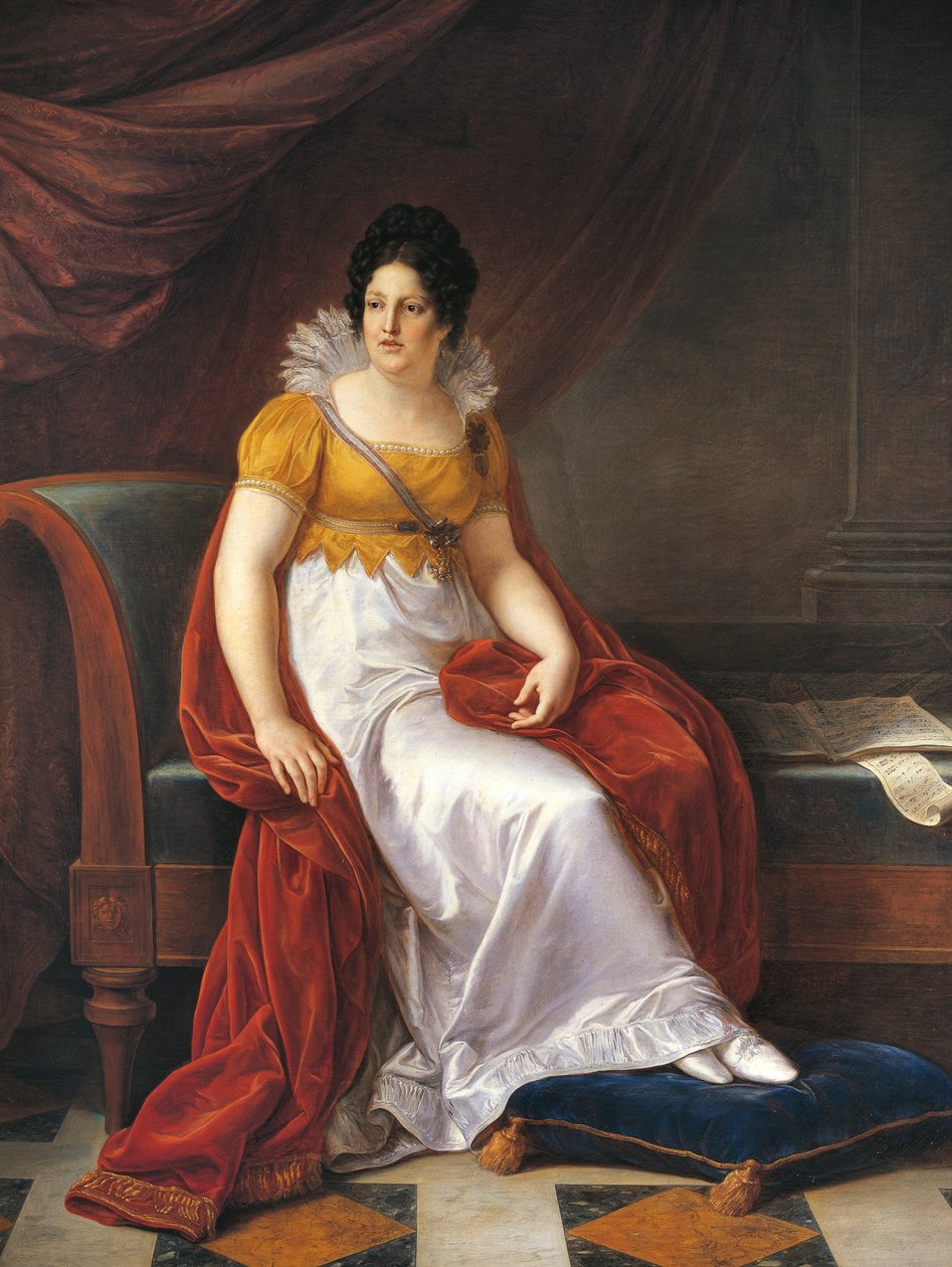 Portrett av Marie Louise, hertuginne av Parma (Wien av Vincenzo Camuccini