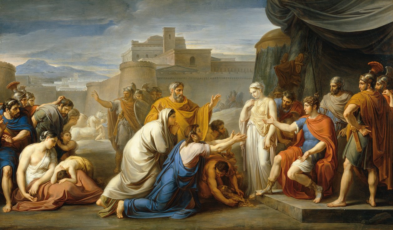 Scipios moderering av Vincenzo Camuccini