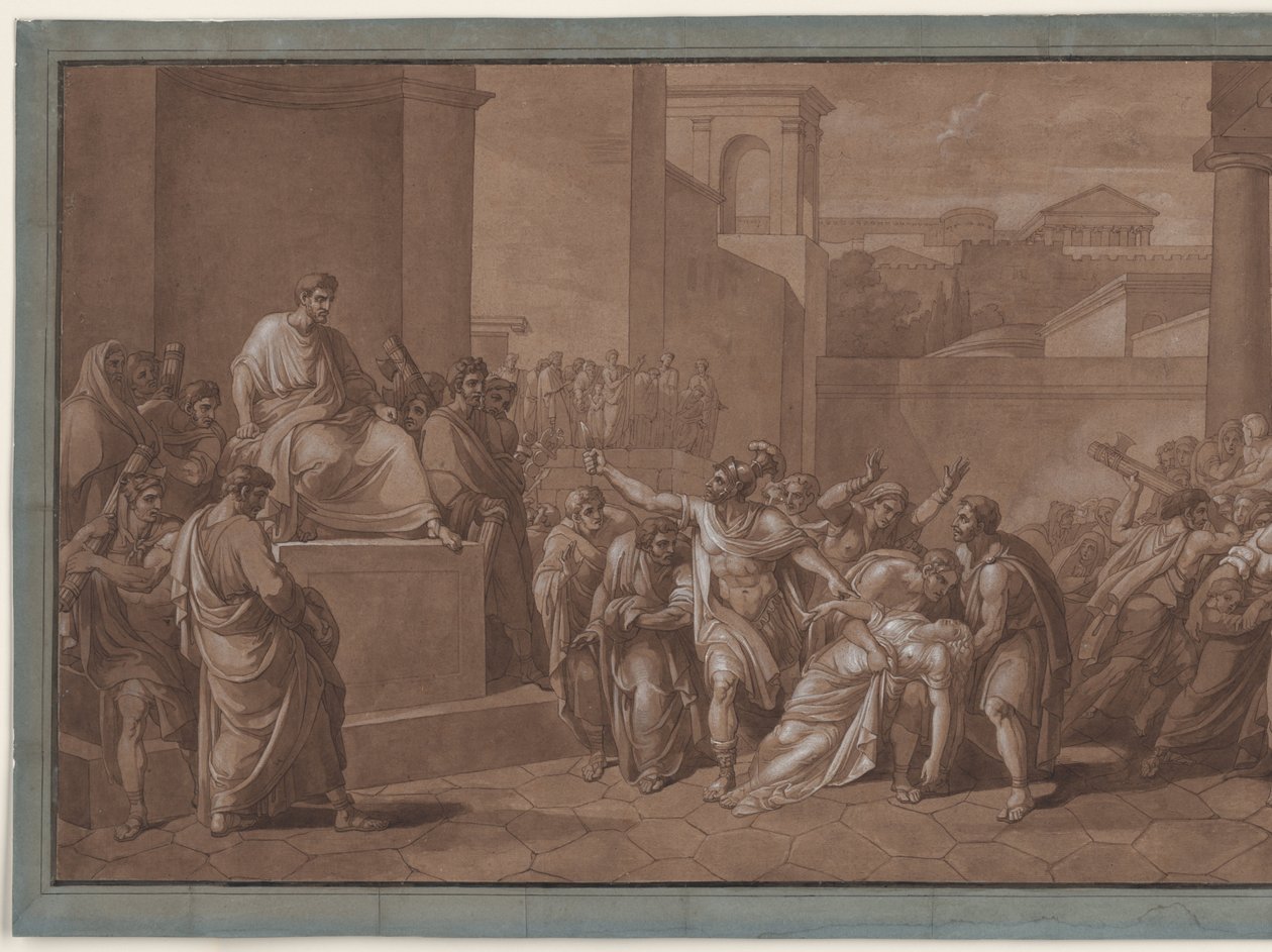 Virginias død av Vincenzo Camuccini