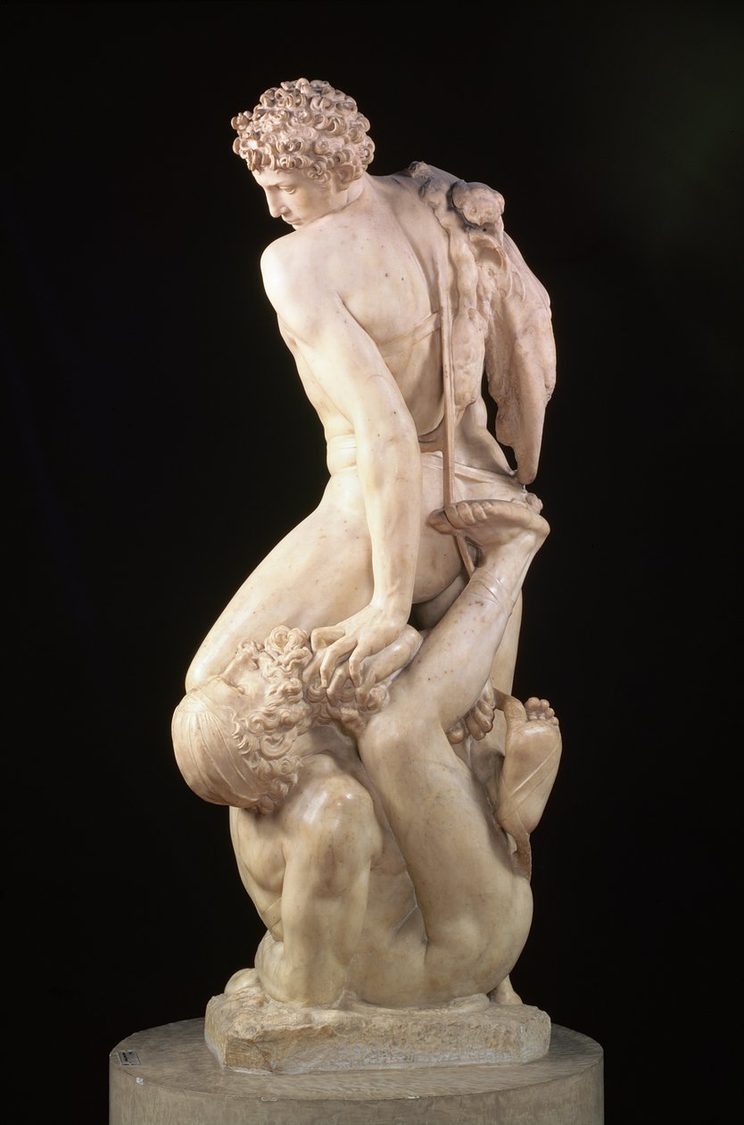 Ære overvinnende bedrag, 1561 (marmor) (se også 79838) av Vincenzo Danti