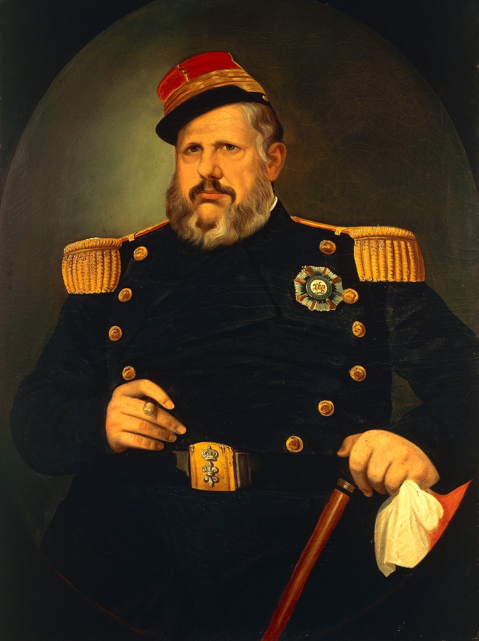 Portrett av Ferdinand II av de to Siciliene (Palermo av Vincenzo De Mita