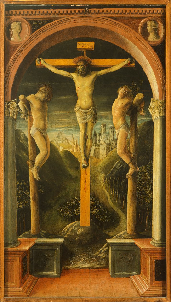 Korsfestelse av Vincenzo Foppa