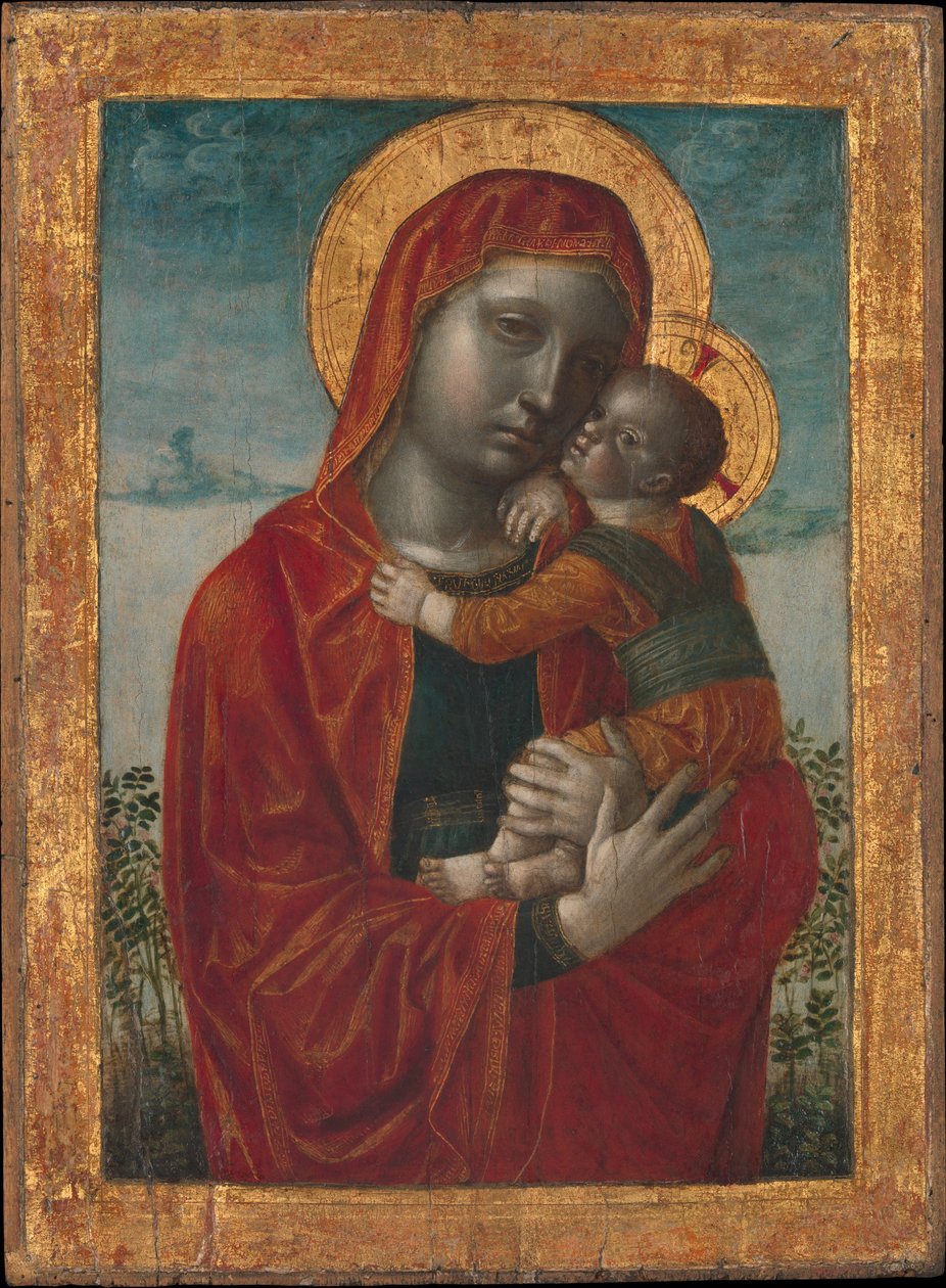 Madonna og barn, ca. 1480. av Vincenzo Foppa