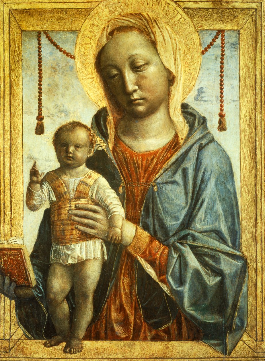 Madonna av boken av Vincenzo Foppa