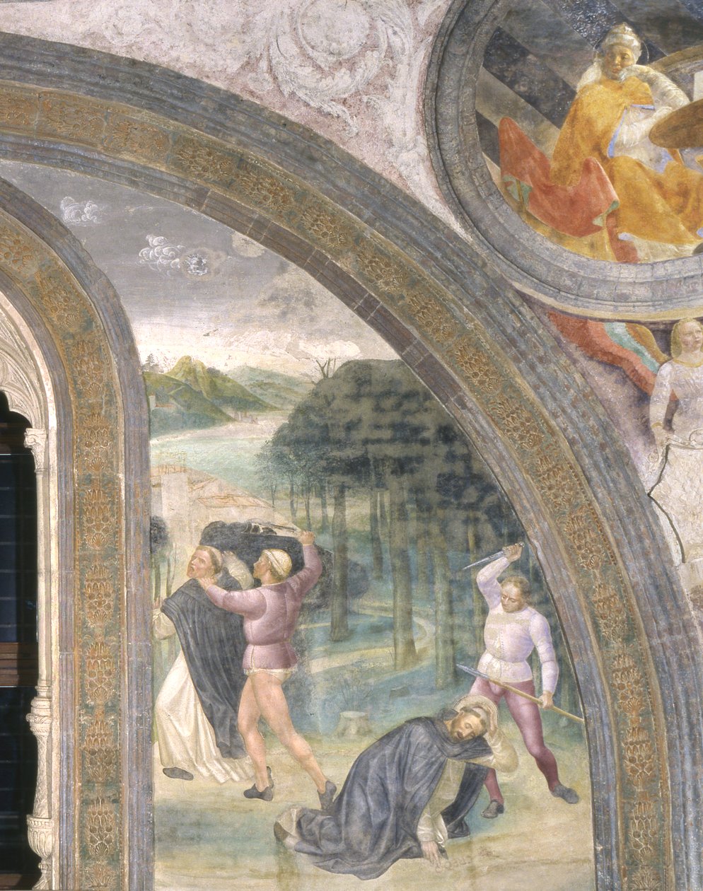 Sankt Peters martyrium av Vincenzo Foppa