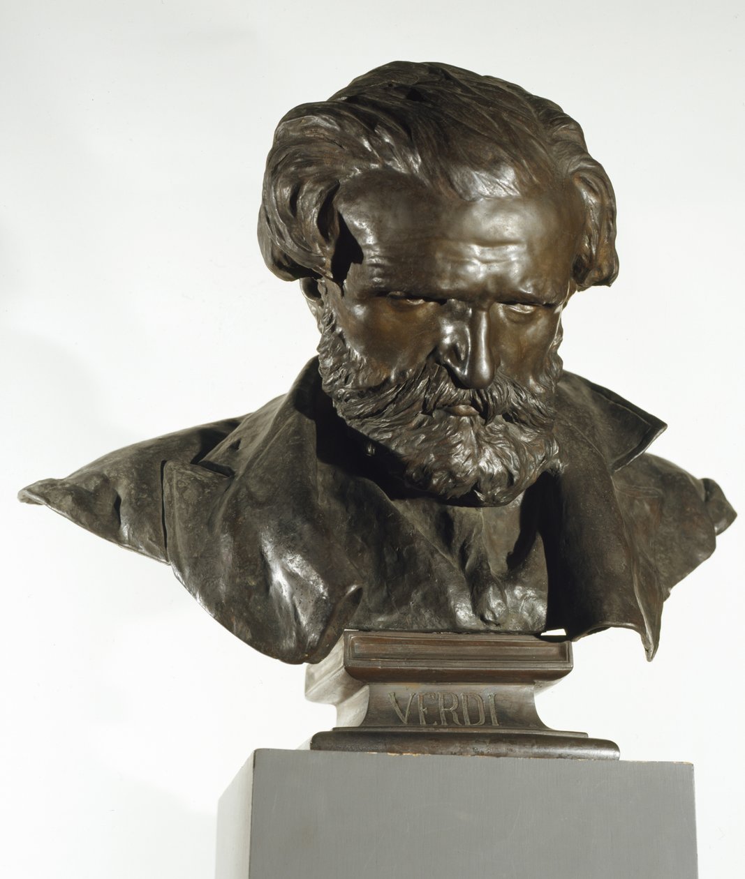 Giuseppe Verdi (bronse) av Vincenzo Gemito
