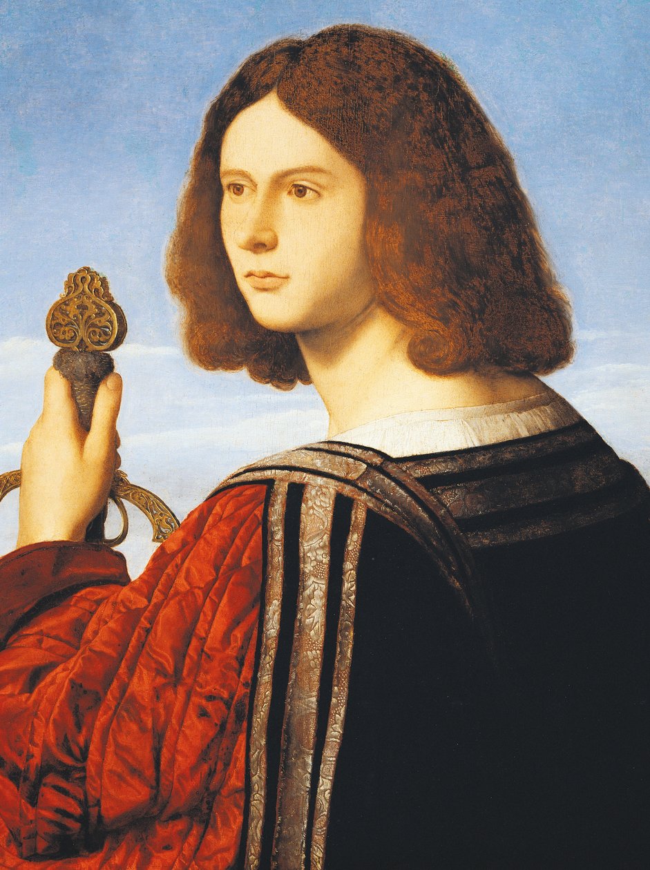 Portrett av Francesco Maria Della Rovere (Senigallia, Pesaro-1490 av Vincenzo di Biagio Catena