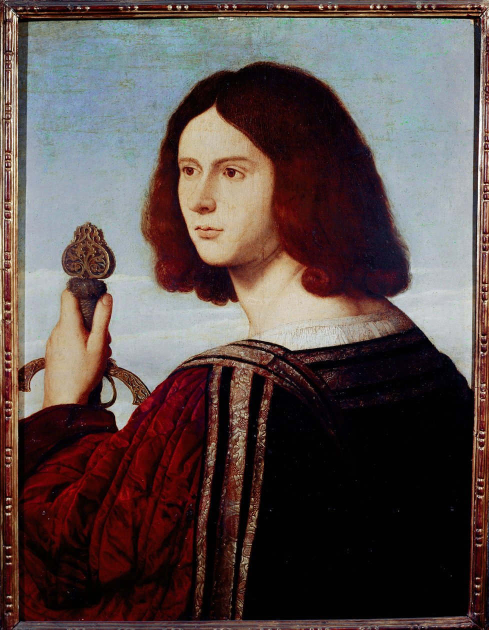 Portrett av Francesco Maria della Rovere, hertugen av Urbino av Vincenzo di Biagio Catena