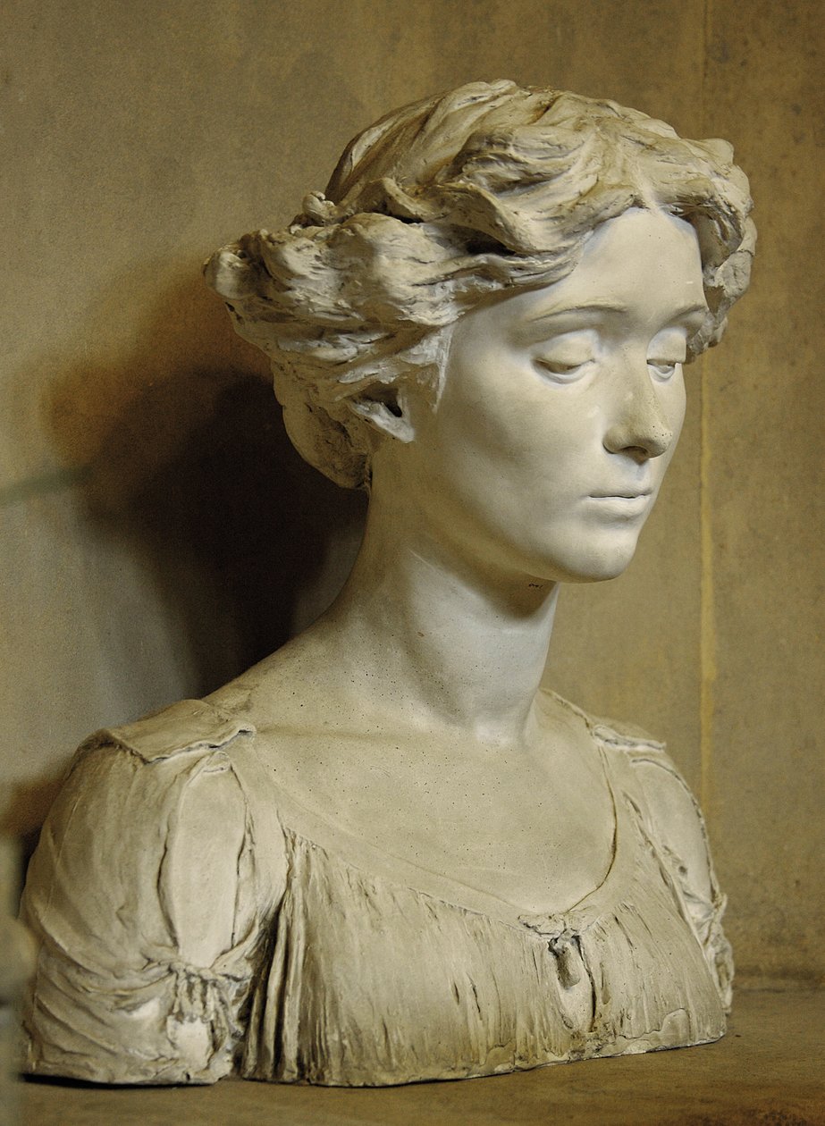 Lady Diana Manners, ca. 1910 (gips) av Violet Manners