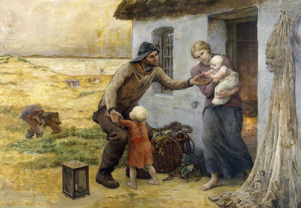 Døråpningen av Virginie Demont-Breton