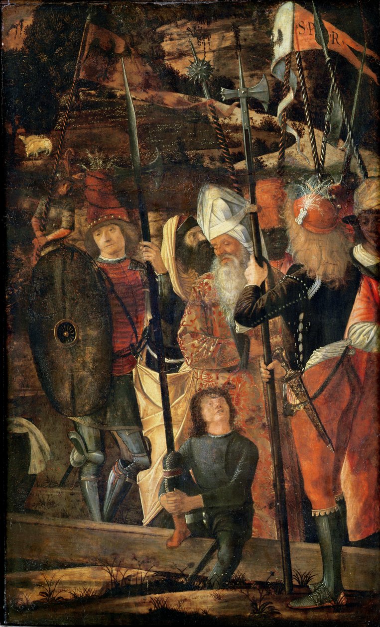 Gruppe av orientalere, jøder og soldater, 1493-95 av Vittore Carpaccio