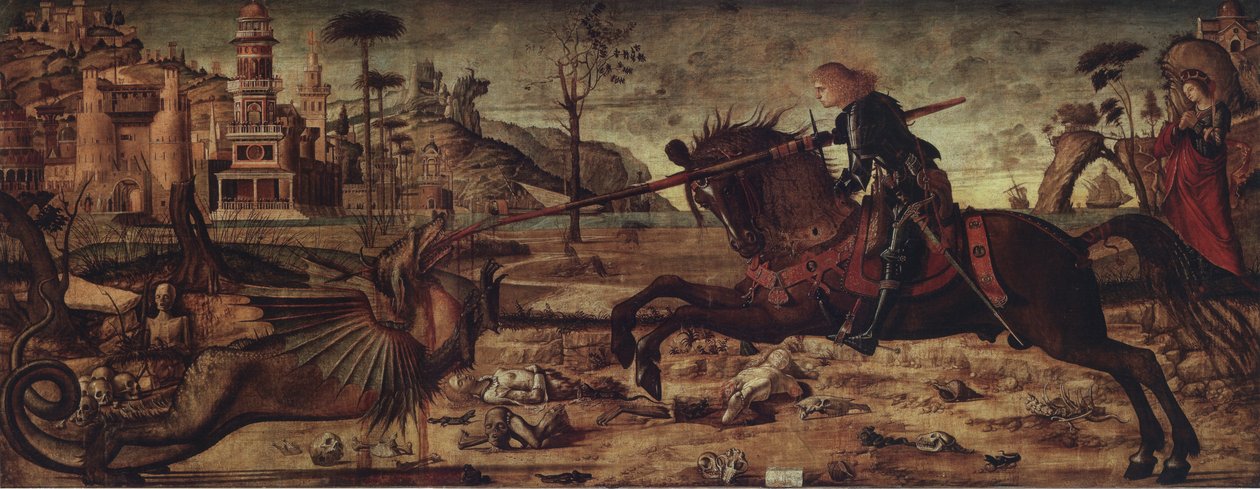 St. George kjemper mot dragen av Vittore Carpaccio