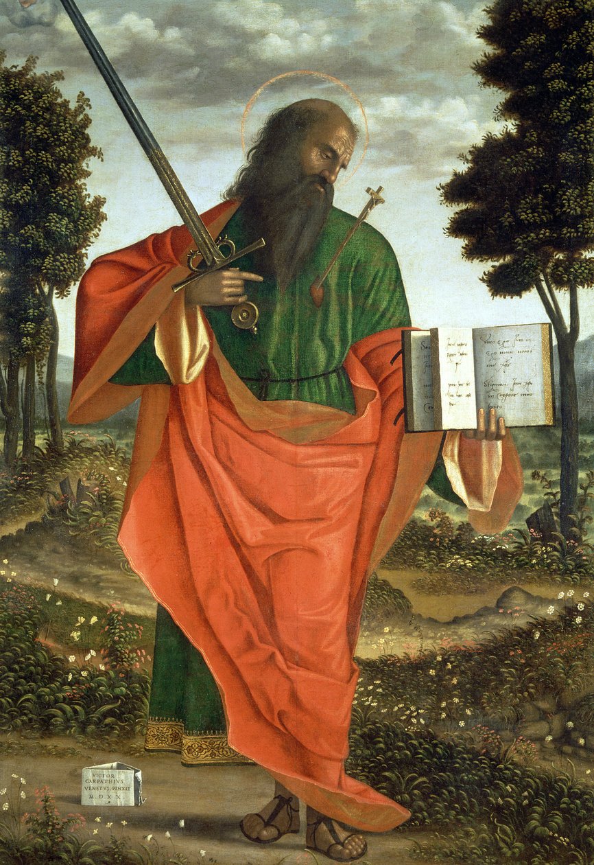 St. Paul, 1520 av Vittore Carpaccio