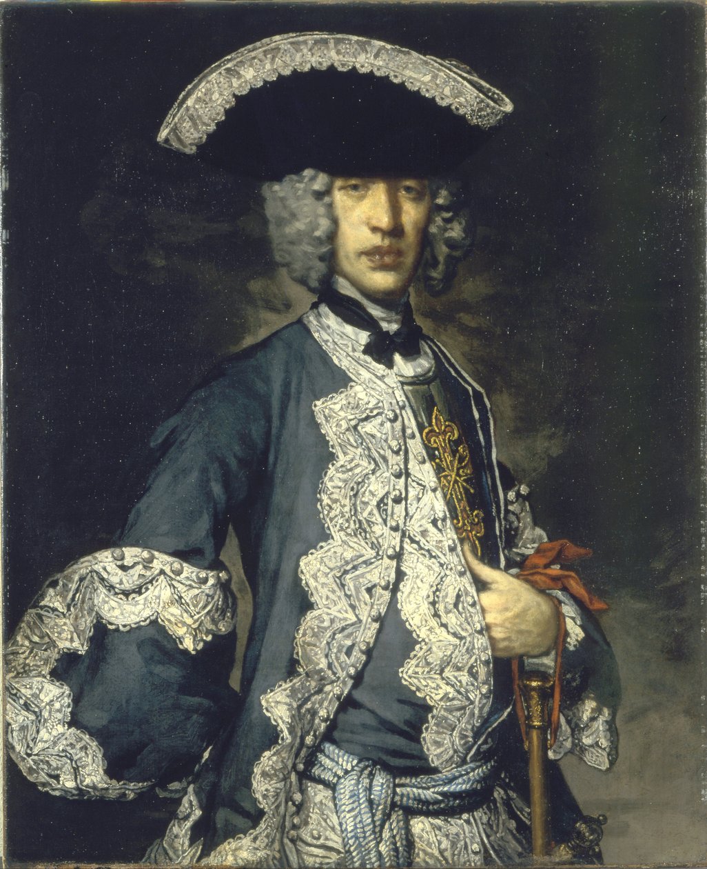 Portrett av en ridder av den konstantinske orden av Vittore Ghislandi called Fra Galgario