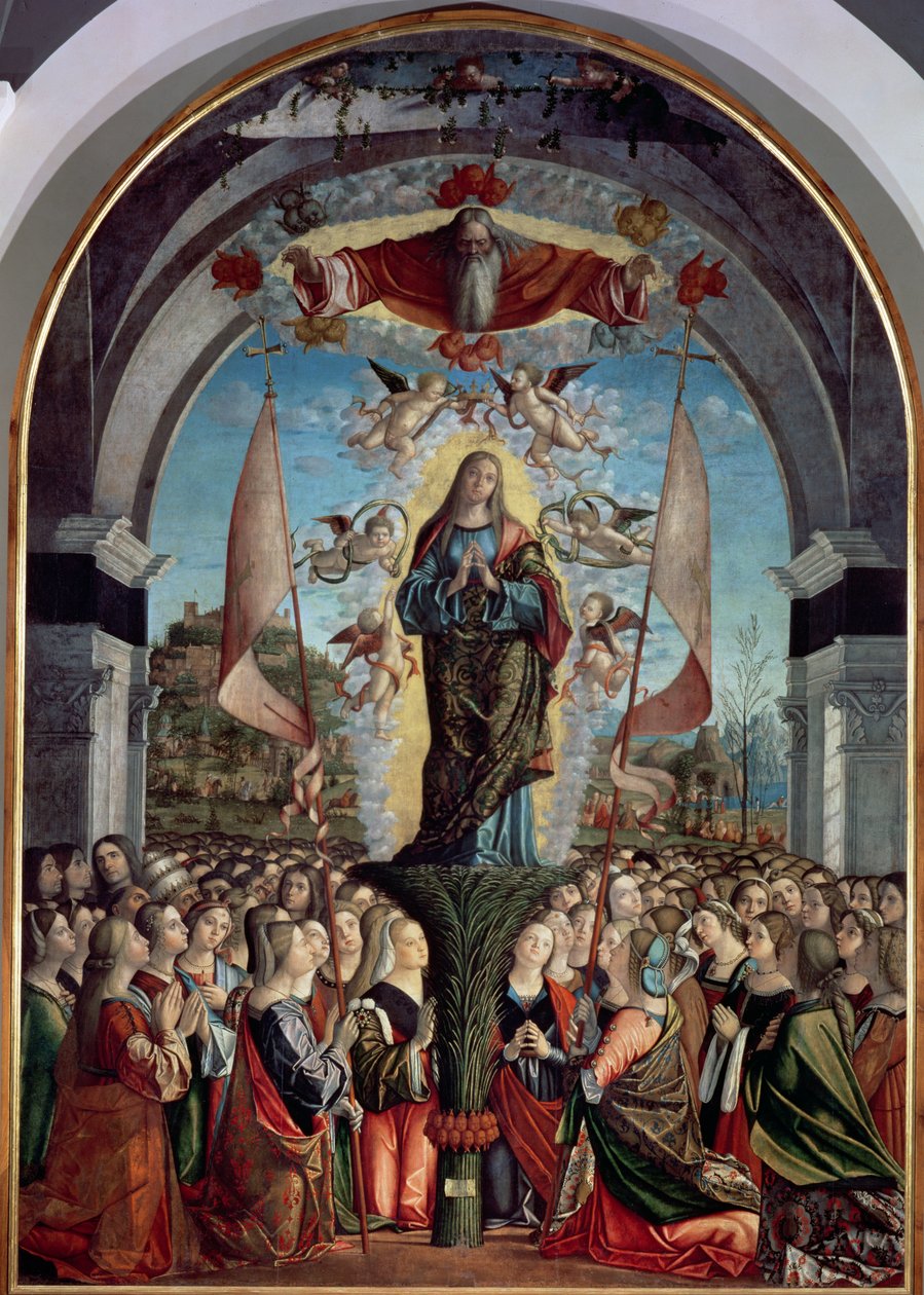 Glorifisering av St. Ursula og hennes følgesvenner av Vittore Carpaccio
