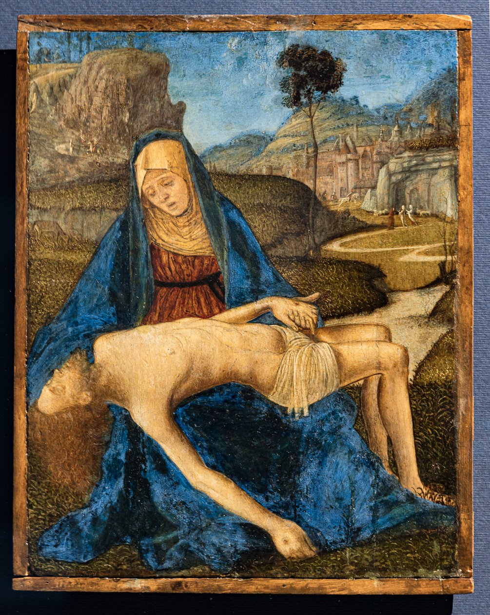 Klagesang, av Vittore Carpaccio, ca. 1485 av Vittore Carpaccio