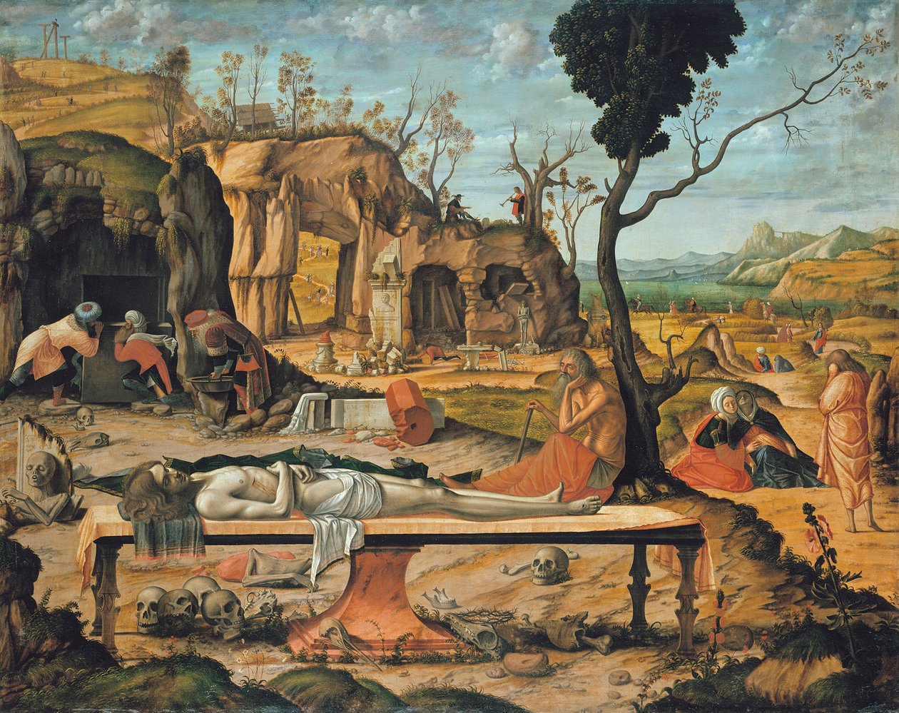 Forberedelsen av Kristi grav av Vittore Carpaccio