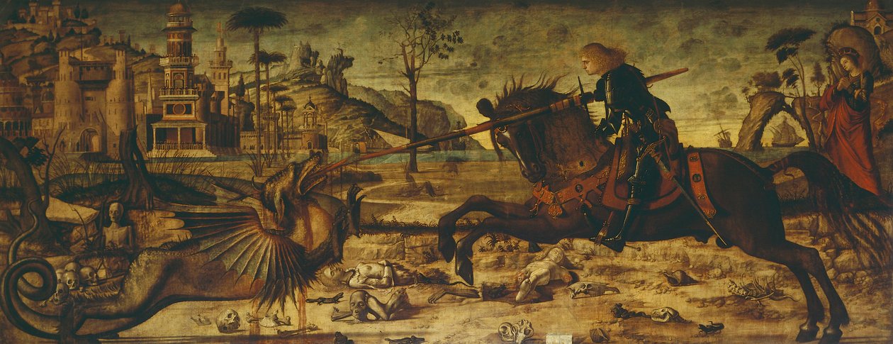 St George og Dragon av Vittore Carpaccio