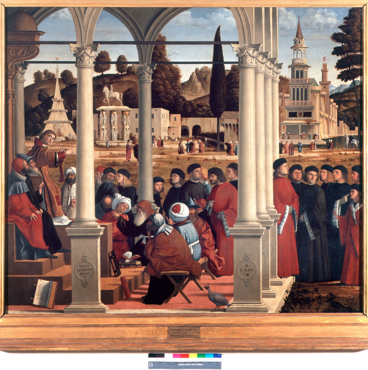 St. Stefans disputas med de eldste i Sanhedrinet av Vittore Carpaccio