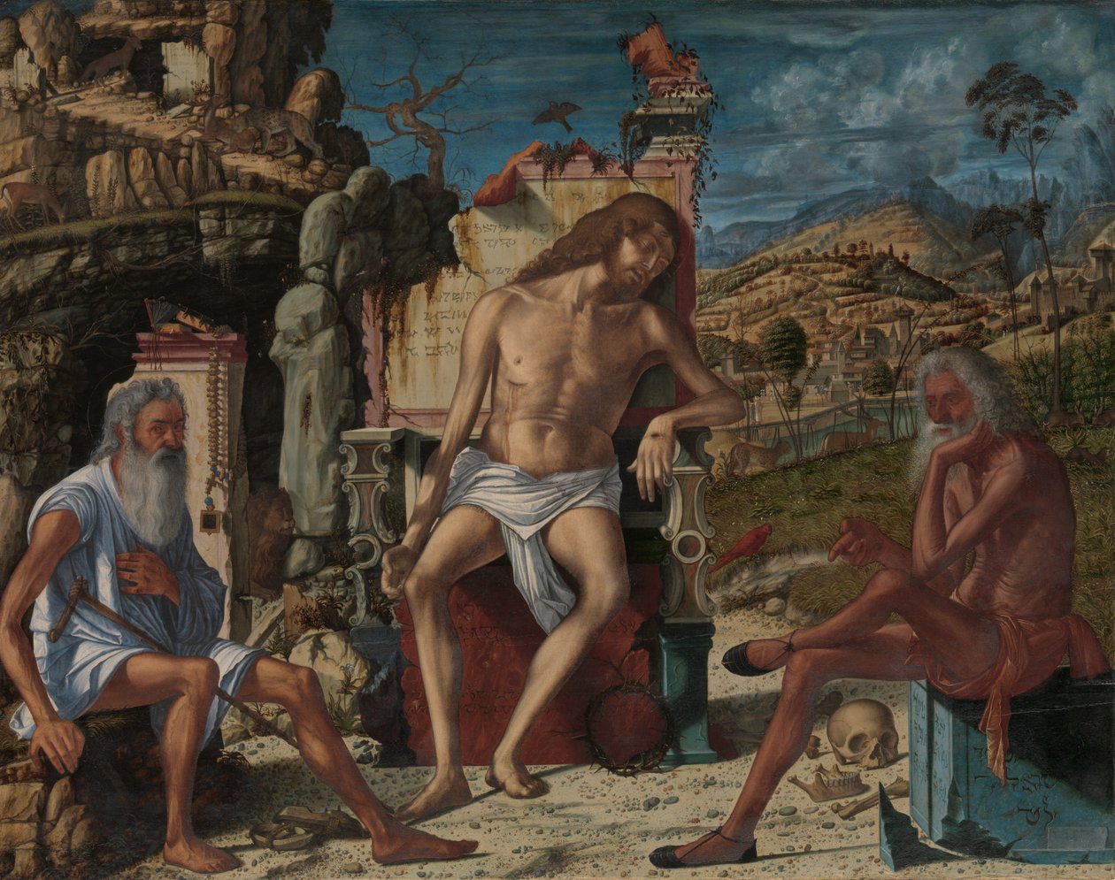 Meditasjonen over lidenskapen, ca. 1490. av Vittore Carpaccio