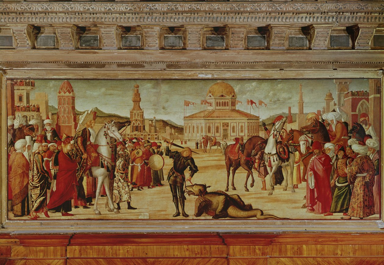 The Triumph of St. George, 1501-7 av Vittore Carpaccio