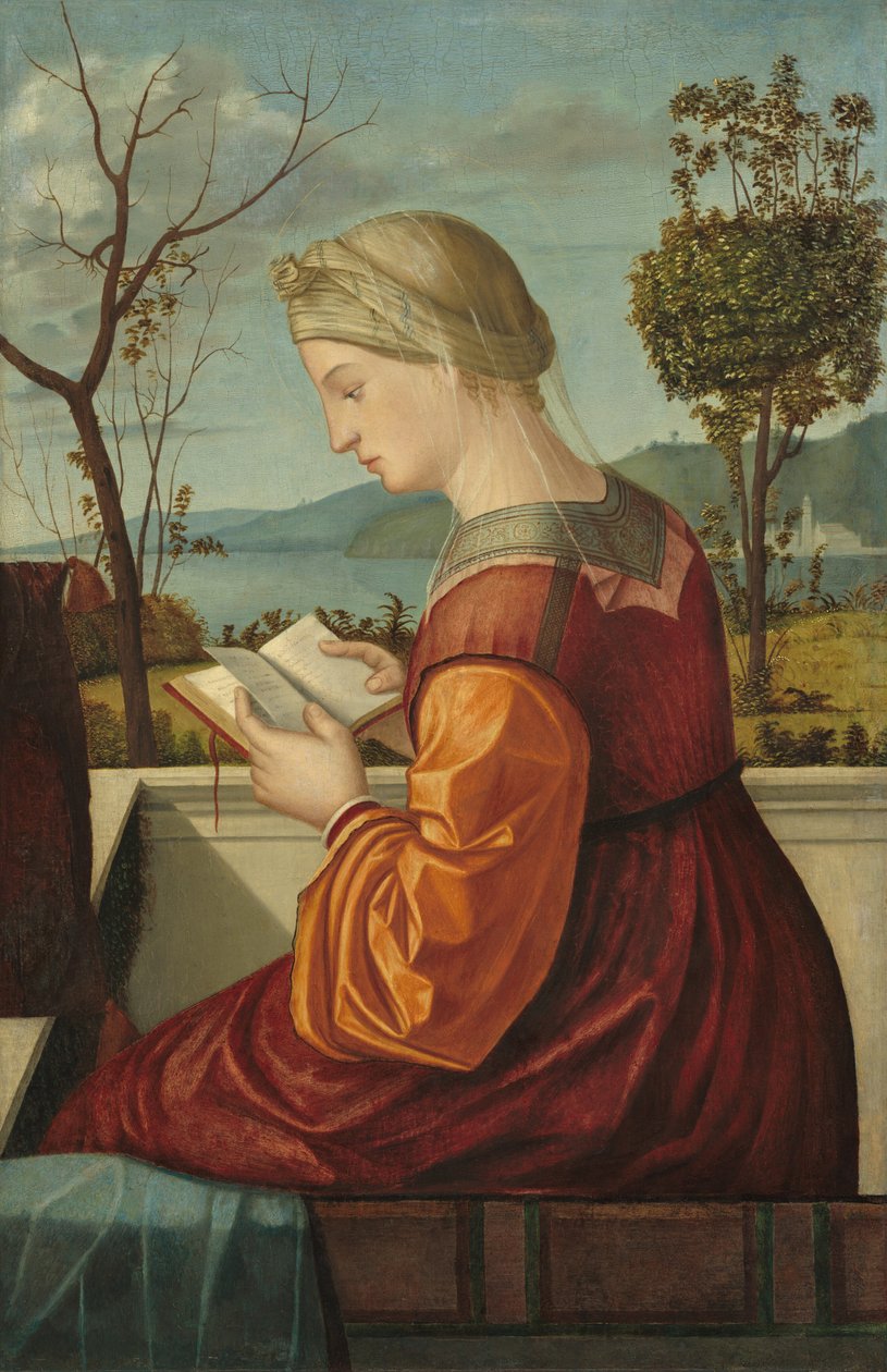 The Virgin Reading, ca. 1505. av Vittore Carpaccio