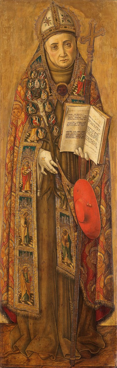St Bonaventura av Vittore Crivelli