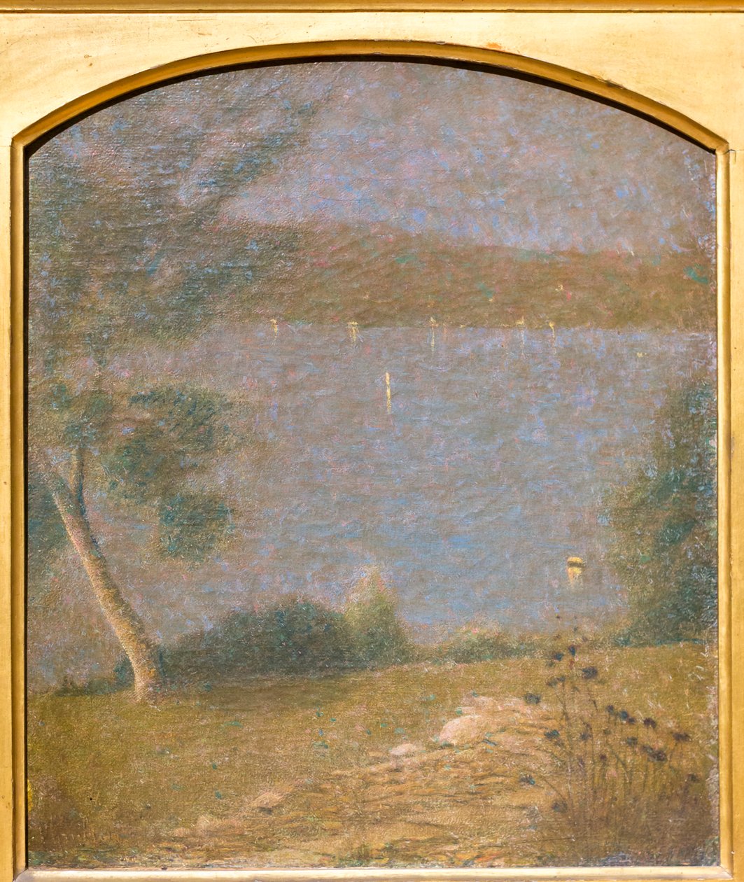 Sommer ved Comosjøen, ca. 1889 (olje på lerret) av Vittore Grubicy de Dragon