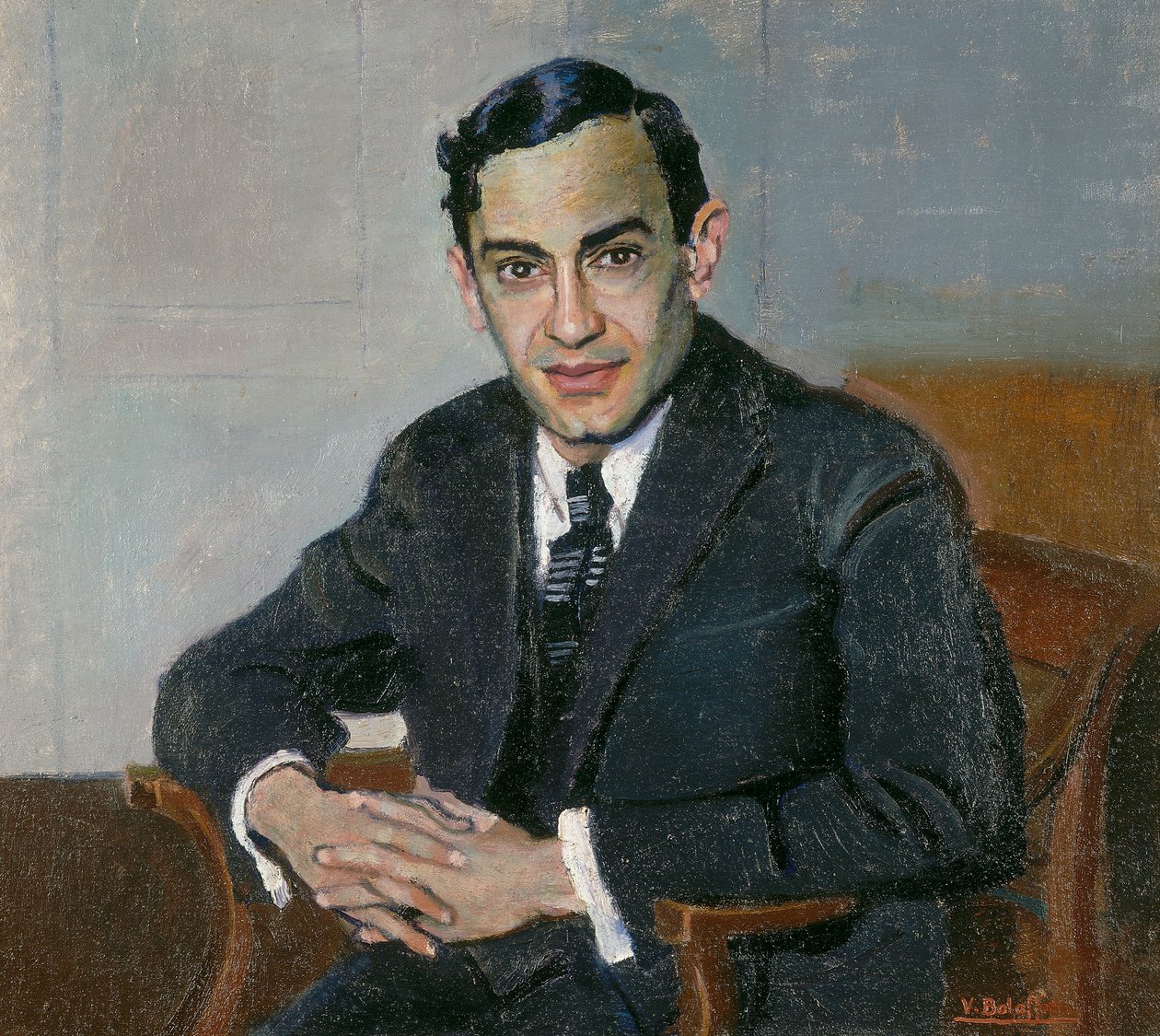 Portrett av doktor Carlo Morpurgo av Vittorio Bolaffio