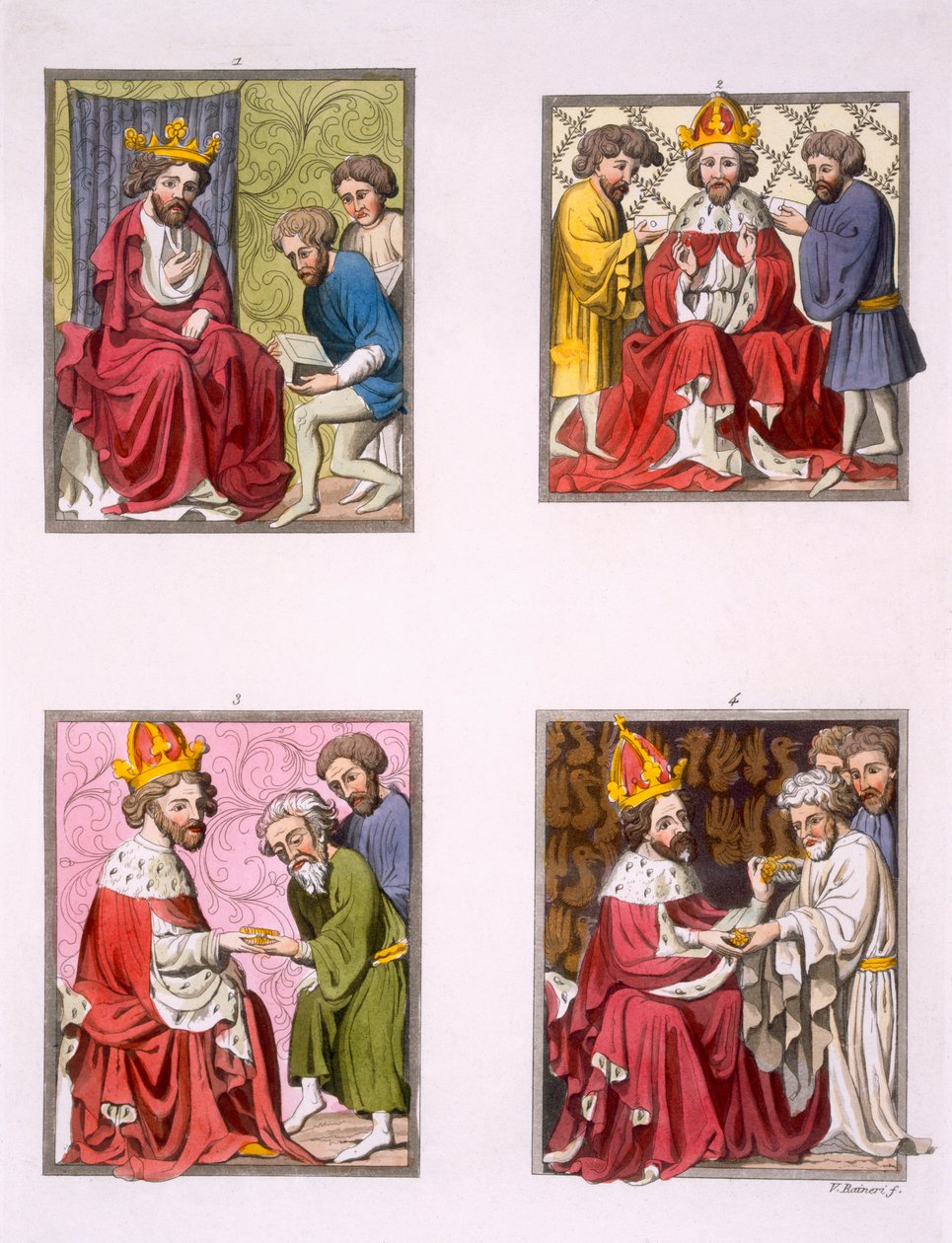 Ulike ritualer med pengesystemet på Maximilian I