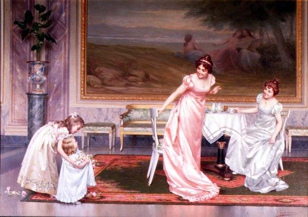 Silke og sateng av Vittorio Reggianini