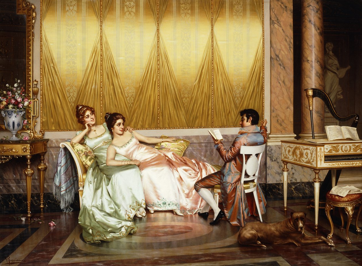 Diktlesningen av Vittorio Reggianini