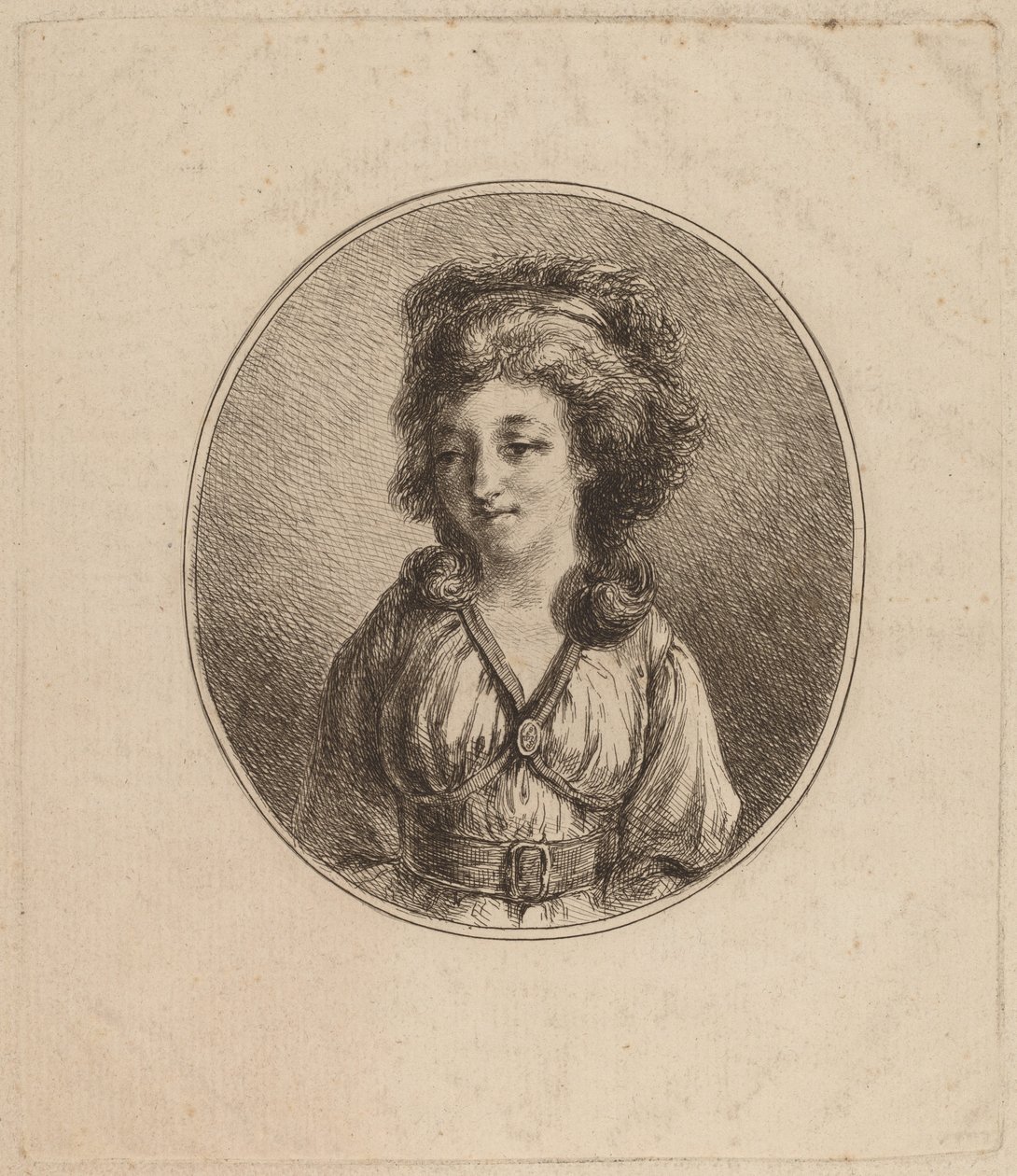 Anne-Dorothée, hertuginne av Kurland av Vivant Denon