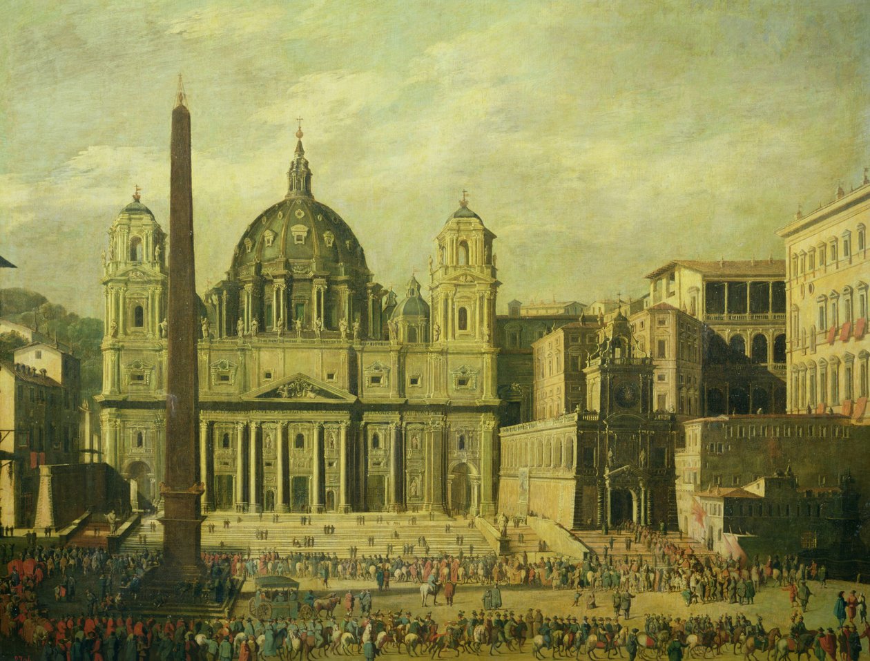 St. Peters, Roma, 1630 av Viviano Codazzi