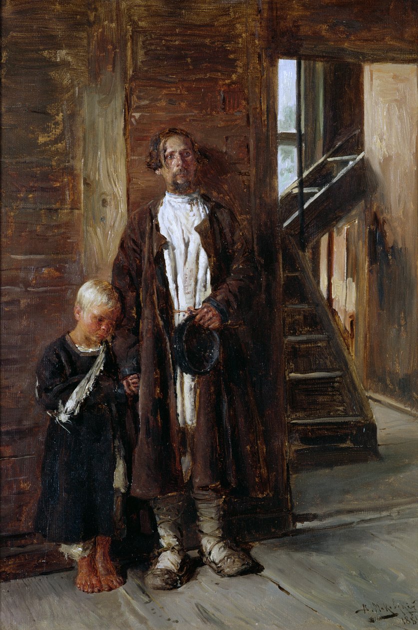På jakt etter medisin, 1884 av Vladimir Egorovic Makovsky