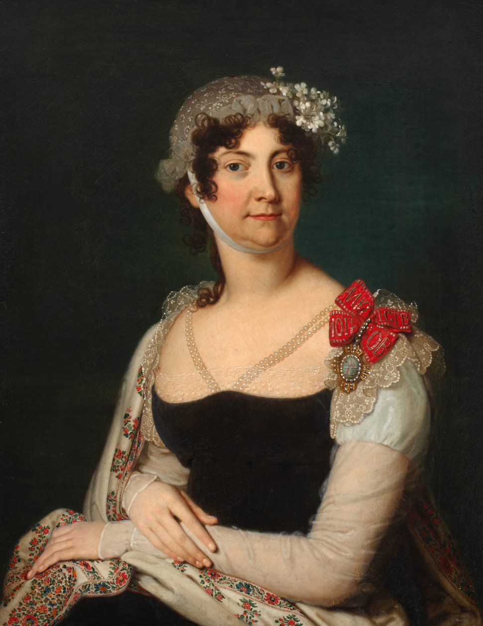 Grevinne Natalia von Buxhoeveden, 1809 av Vladimir Lukich Borovikovsky