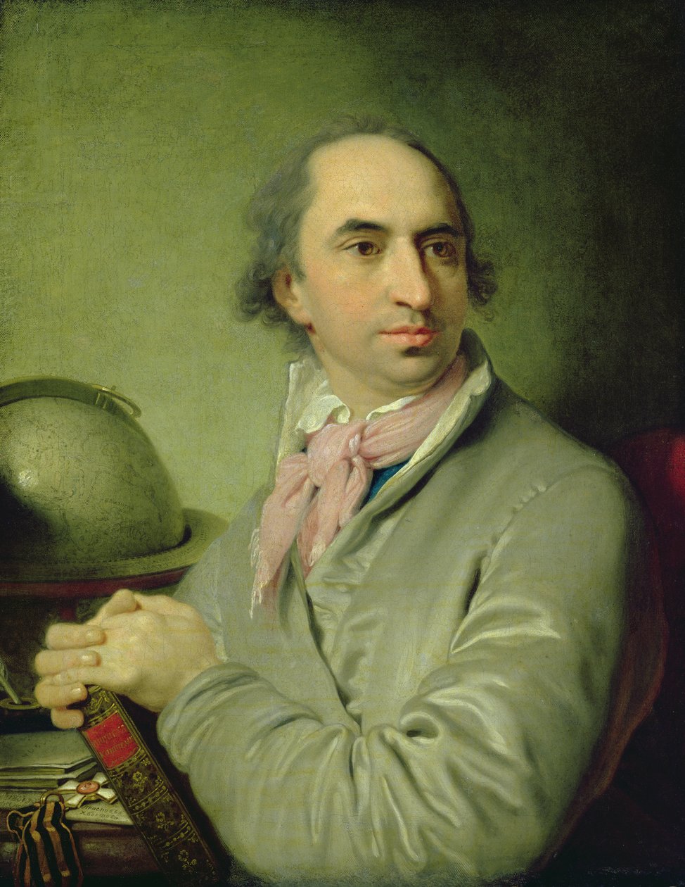 Portrett av Alexander Semenovitsch Chvostov (1753-1820), 1801 av Vladimir Lukich Borovikovsky