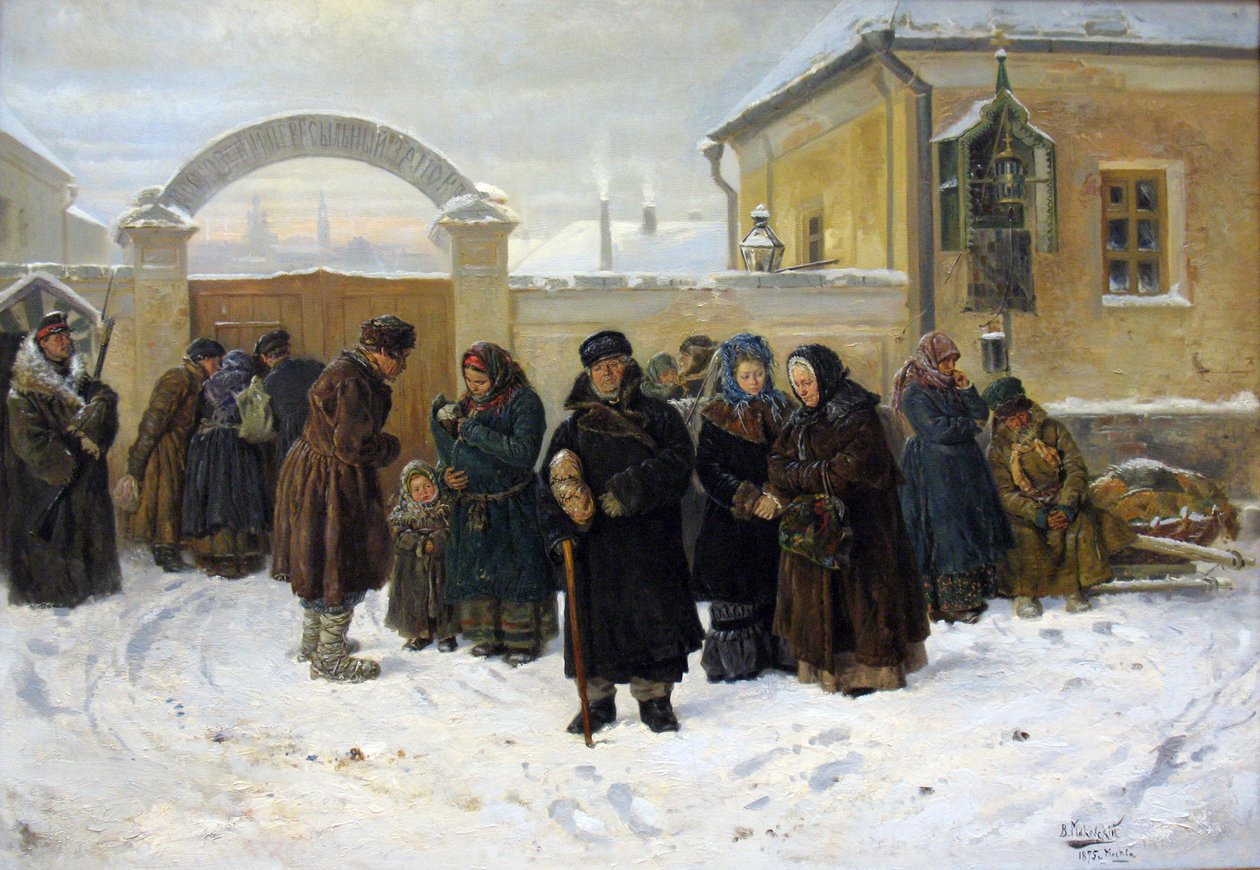 Forventninger tysk: Forventninger: an av Vladimir Egorovic Makovsky
