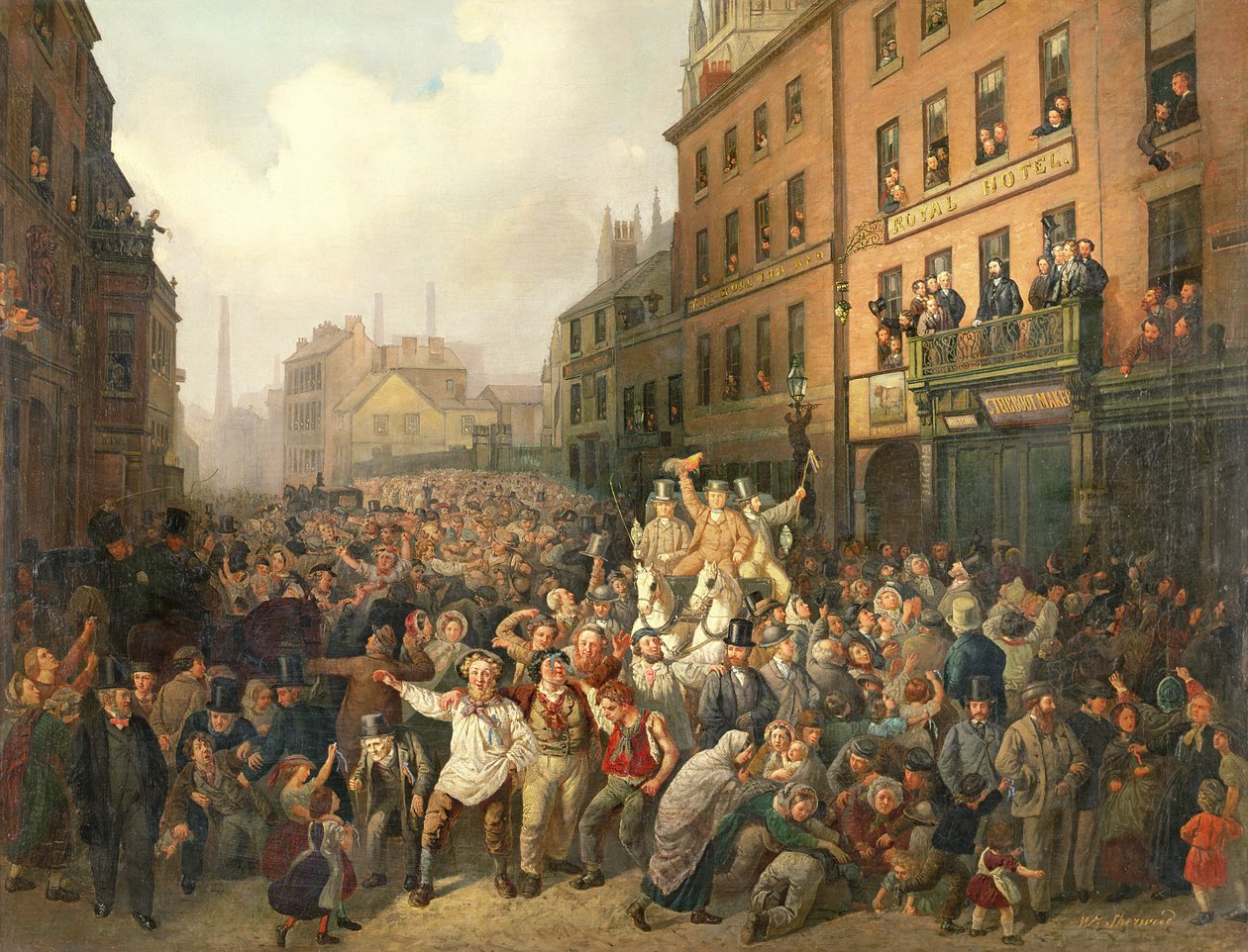 Preston-valget i 1862 av Vladimir Ossipovitch Sherwood